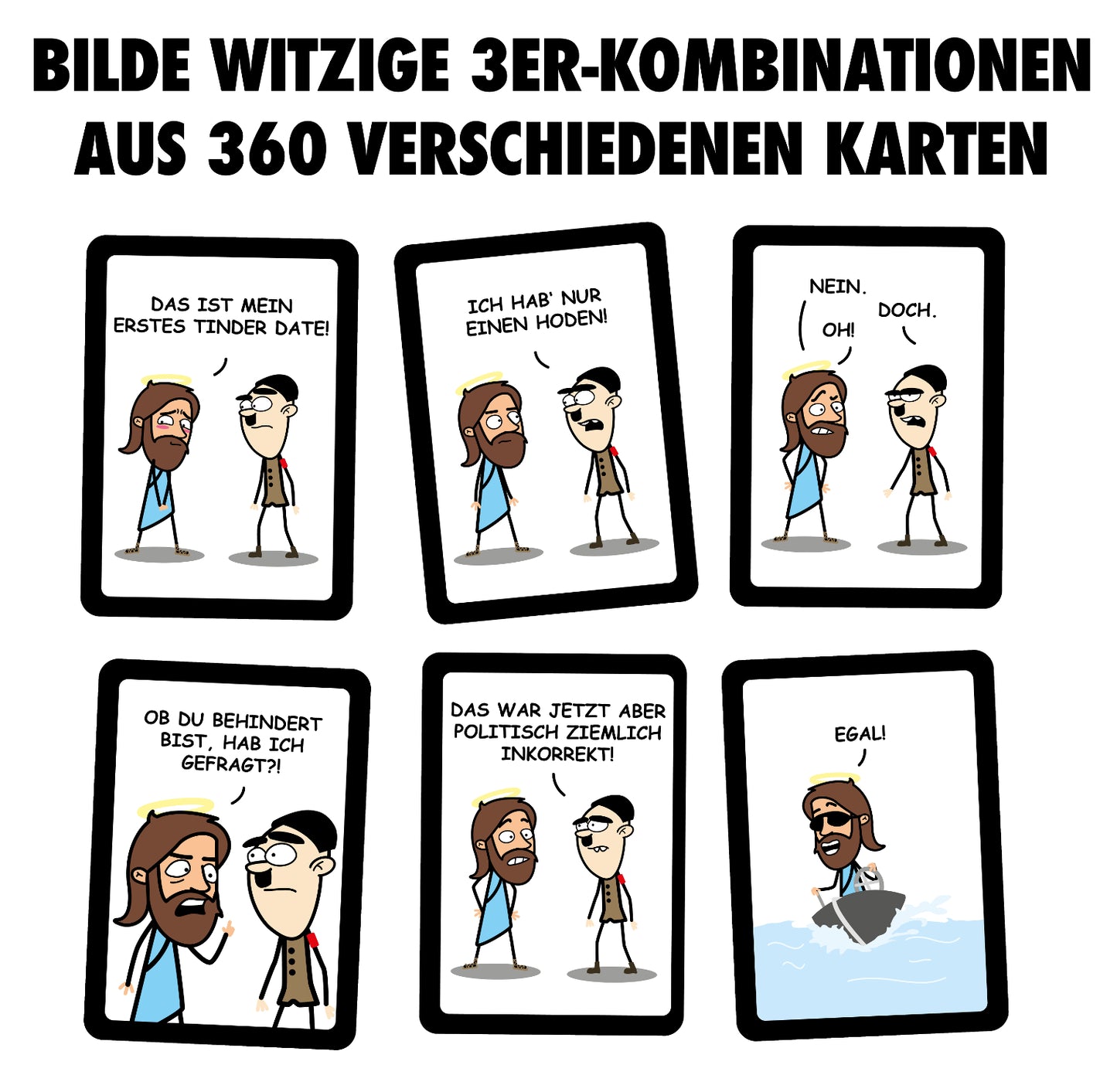 DARK HUMOR - Ein Kartenspiel jenseits von Gut & Böse