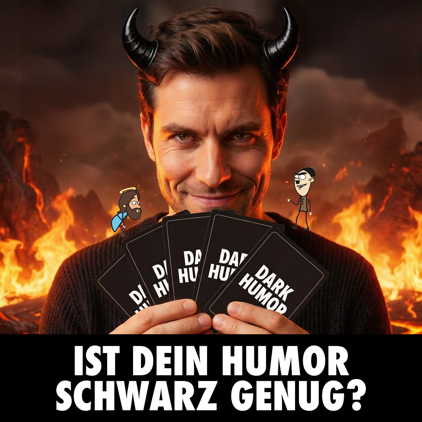 DARK HUMOR - Bundle: Das Spiel + 1. Erweiterung: Jetzt geht’s übers Limit!