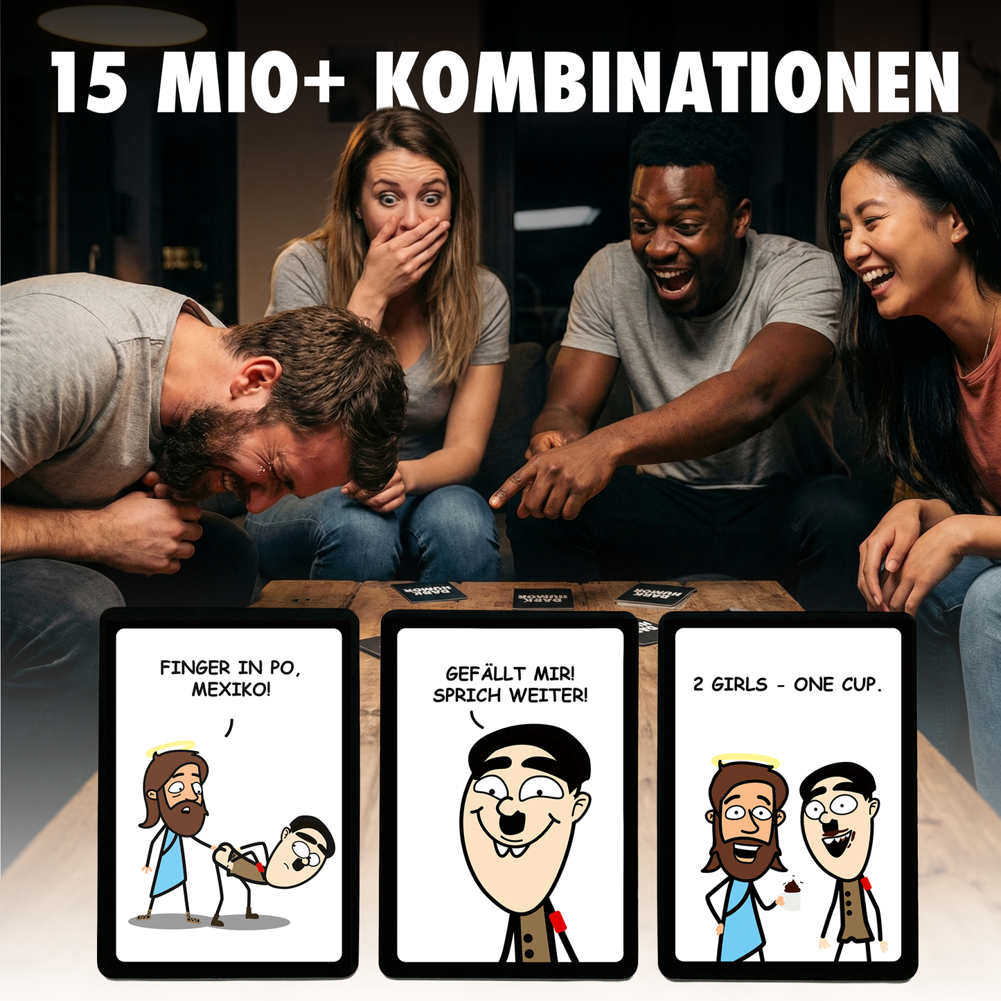 DARK HUMOR - Ein Kartenspiel jenseits von Gut & Böse