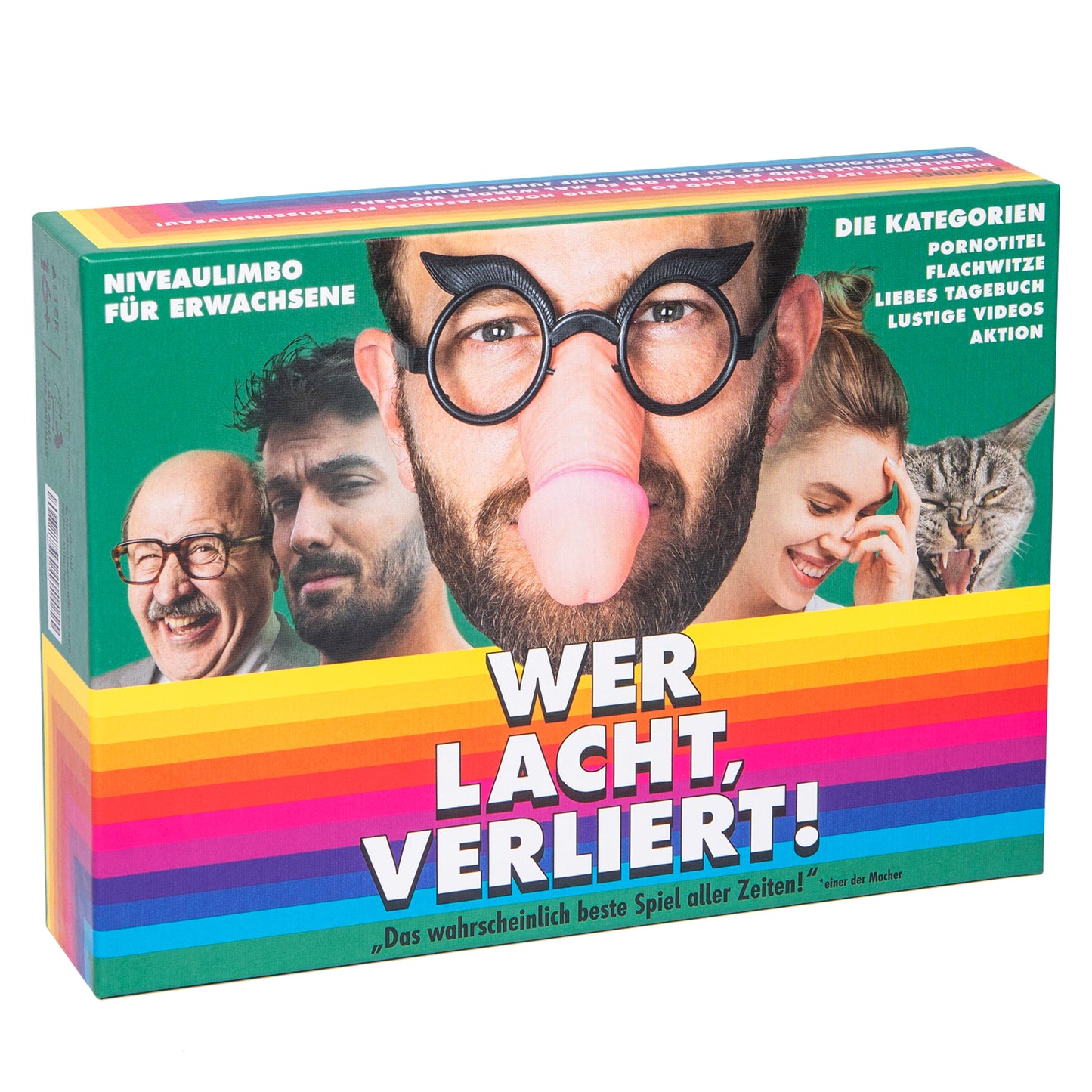 WER LACHT, VERLIERT! Das lustigste & dümmste Brettspiel aller Zeiten