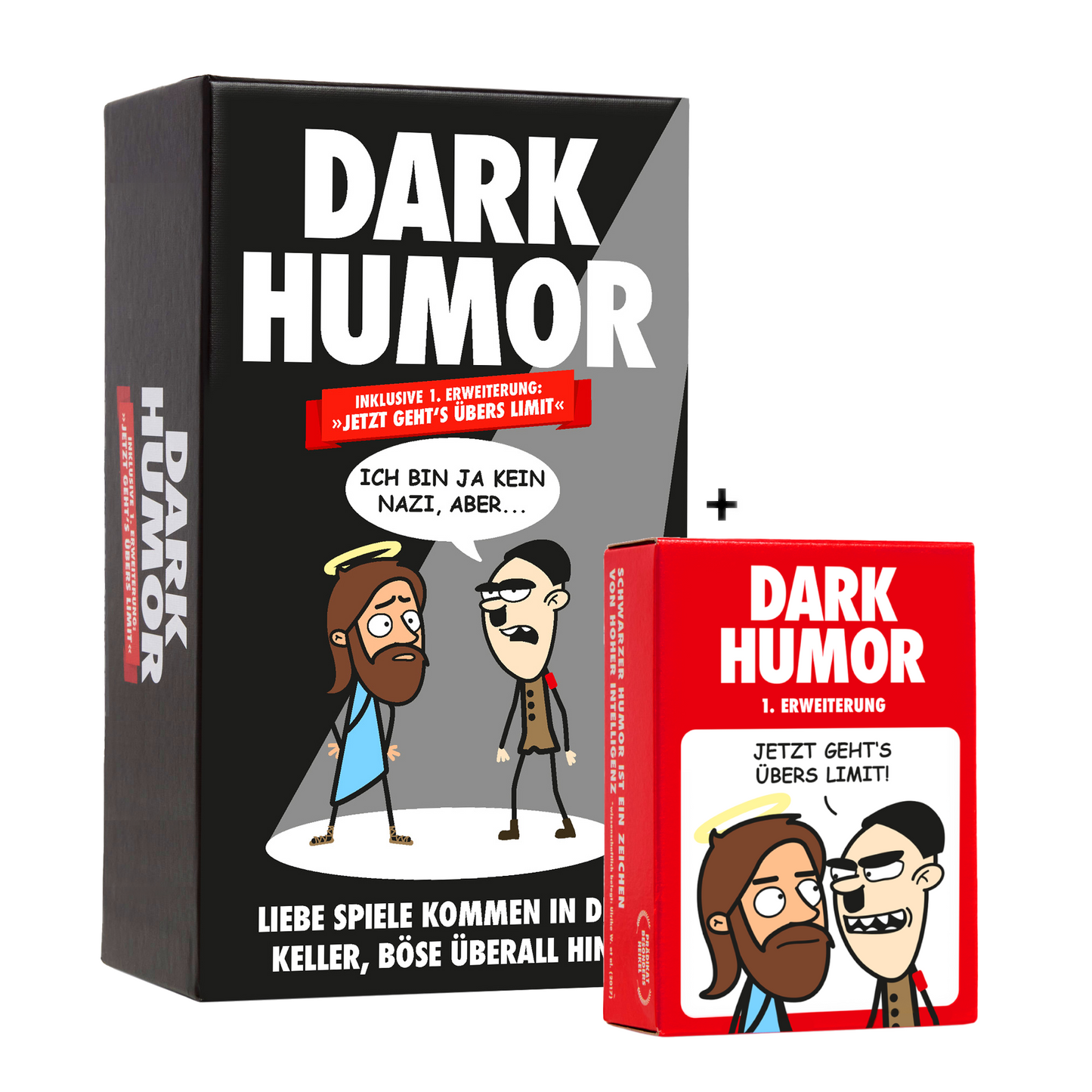 DARK HUMOR - Bundle: Das Spiel + 1. Erweiterung: Jetzt geht’s übers Limit!